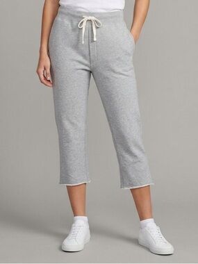 T by Alexander Wang Gray Cotton Cropped Sweatpants - Medium, fits smaller!